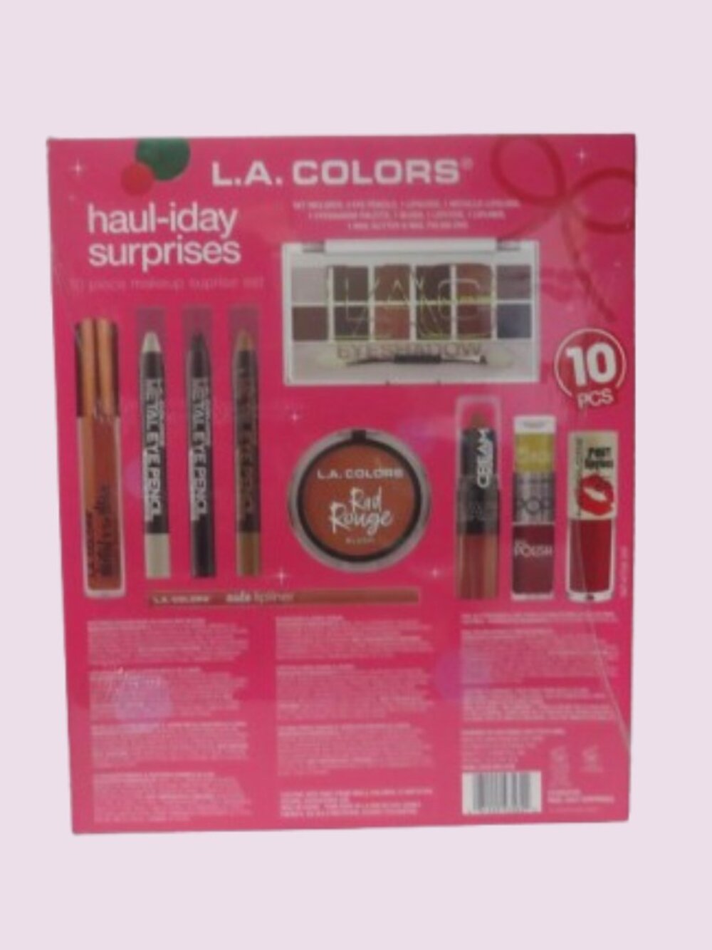 L.A. COLORS HAUL-IDAY SURPRISES 10 PC